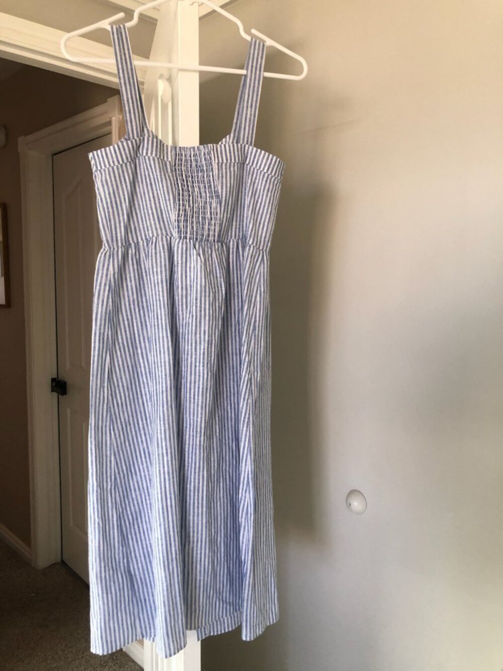 Seraphine Women's Linen Cotton Maternity Dress size 2 PETITE New with tags - Picture 2 of 5